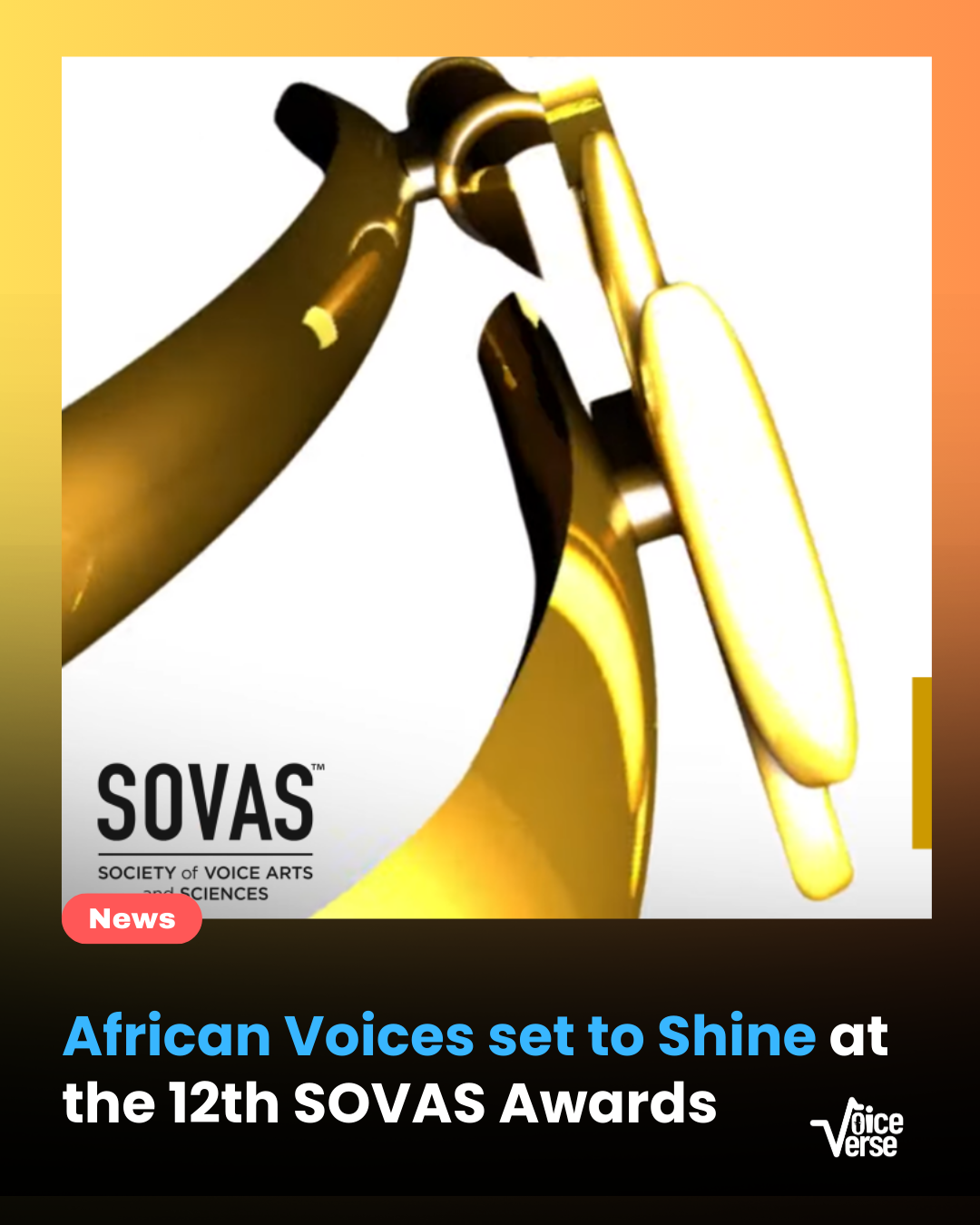 African Voices set to Shine at the 12th SOVAS Awards