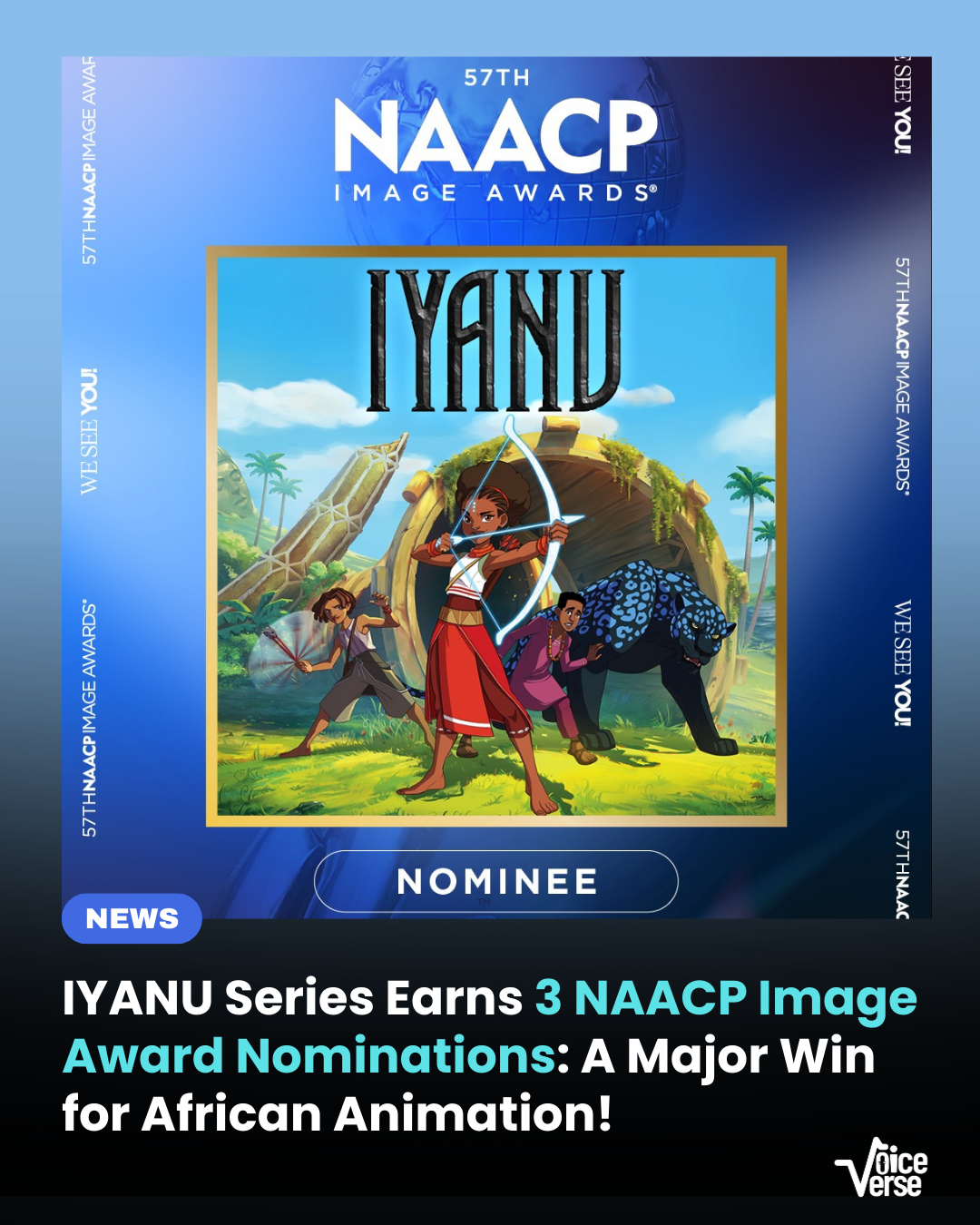 IYANU Series Earns 3 NAACP Image Award Nominations: A Major Win for African Animation!